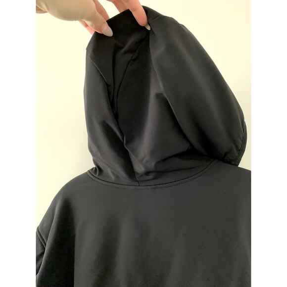 Wool Lululemon Full Zip Black Hooded Jacket Mens Size Large - Picture 7 of 7